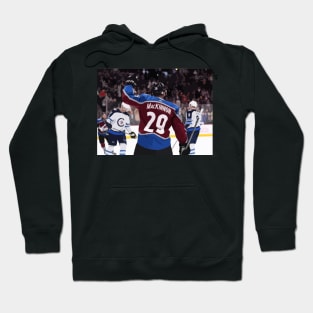 Nathan MacKinnon Jersey Painting Hoodie